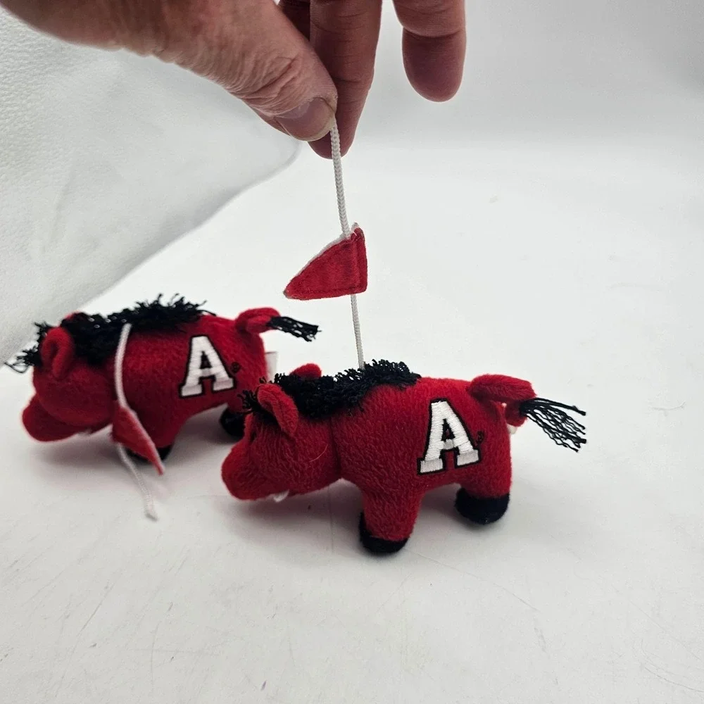 Arkansas Razorbacks Mini 2 Mascot Pigs University 4